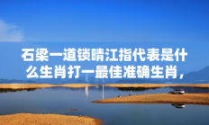 石梁一道锁晴江指代表是什么生肖打一最佳准确生肖，精选释义答案解释!