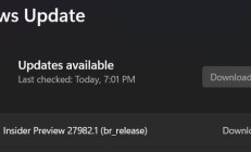 微软发布 Win11 Canary 27982 预览版：升级锁屏、增强小组件面板