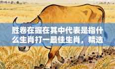 胜卷在握在其中代表是指什么生肖打一最佳生肖，精选释义词语答案解释