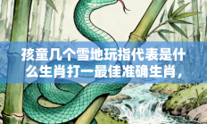 孩童几个雪地玩指代表是什么生肖打一最佳准确生肖，落实词语含义阐述答解