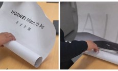 宣传标语撞车苹果，华为Mate70 Air线下海报曝光，或11月初开售