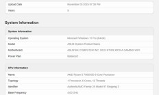 AMD 入门级最强游戏 CPU：7500X3D 性能首曝，比 7600X3D 慢约 8%
