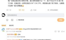 消息称华为目前没有小屏机开案，超大屏机不止一台