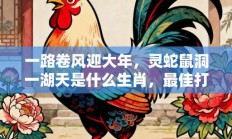 一路卷风迎大年，灵蛇鼠洞一湖天是什么生肖，最佳打一生肖答案释义解释!