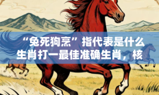 “兔死狗烹”指代表是什么生肖打一最佳准确生肖，核心词汇释义剖析与答案阐释
