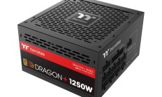 曜越推出斗龙DRAGON+ 1250W电源：金牌效率5年保