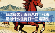 甄选释义：五行八作”代表是指什么生肖打一正准确生肖，落实词语含义阐述答解